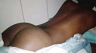 Brasilian teen boy on The bed